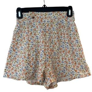 Altar’d State multicolored floral shorts with button detail - size XS / 14